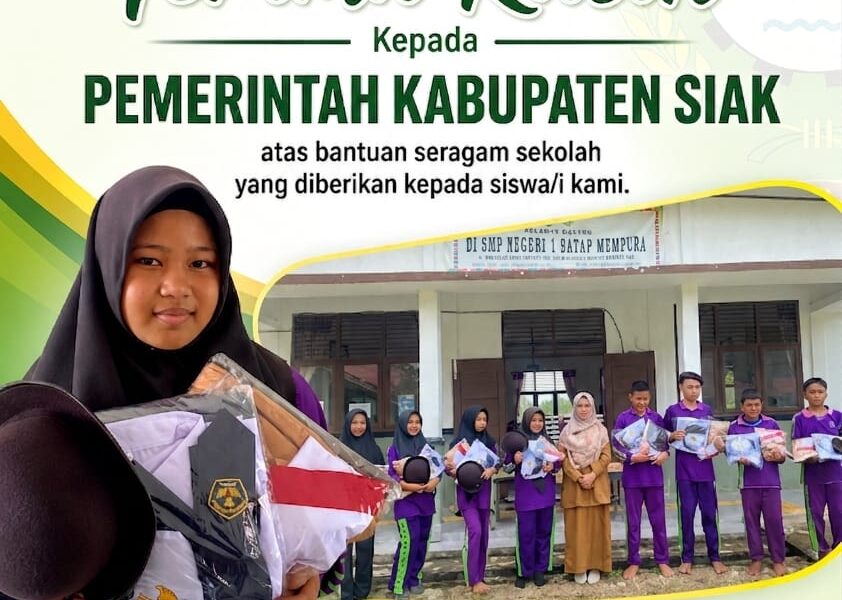 bantuan seragam siswa