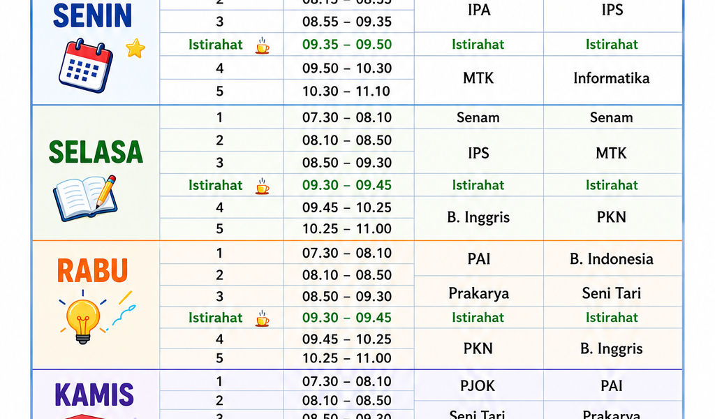 Jadwal